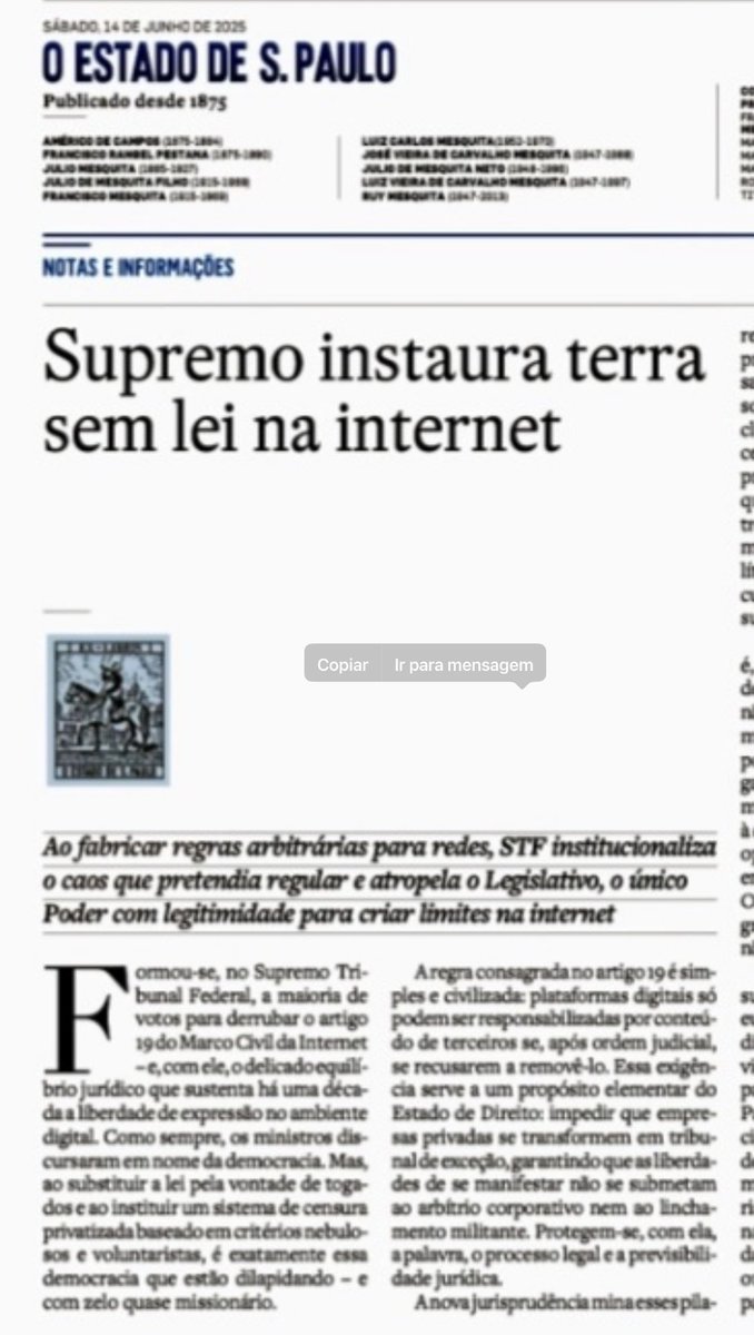 #Censuranão