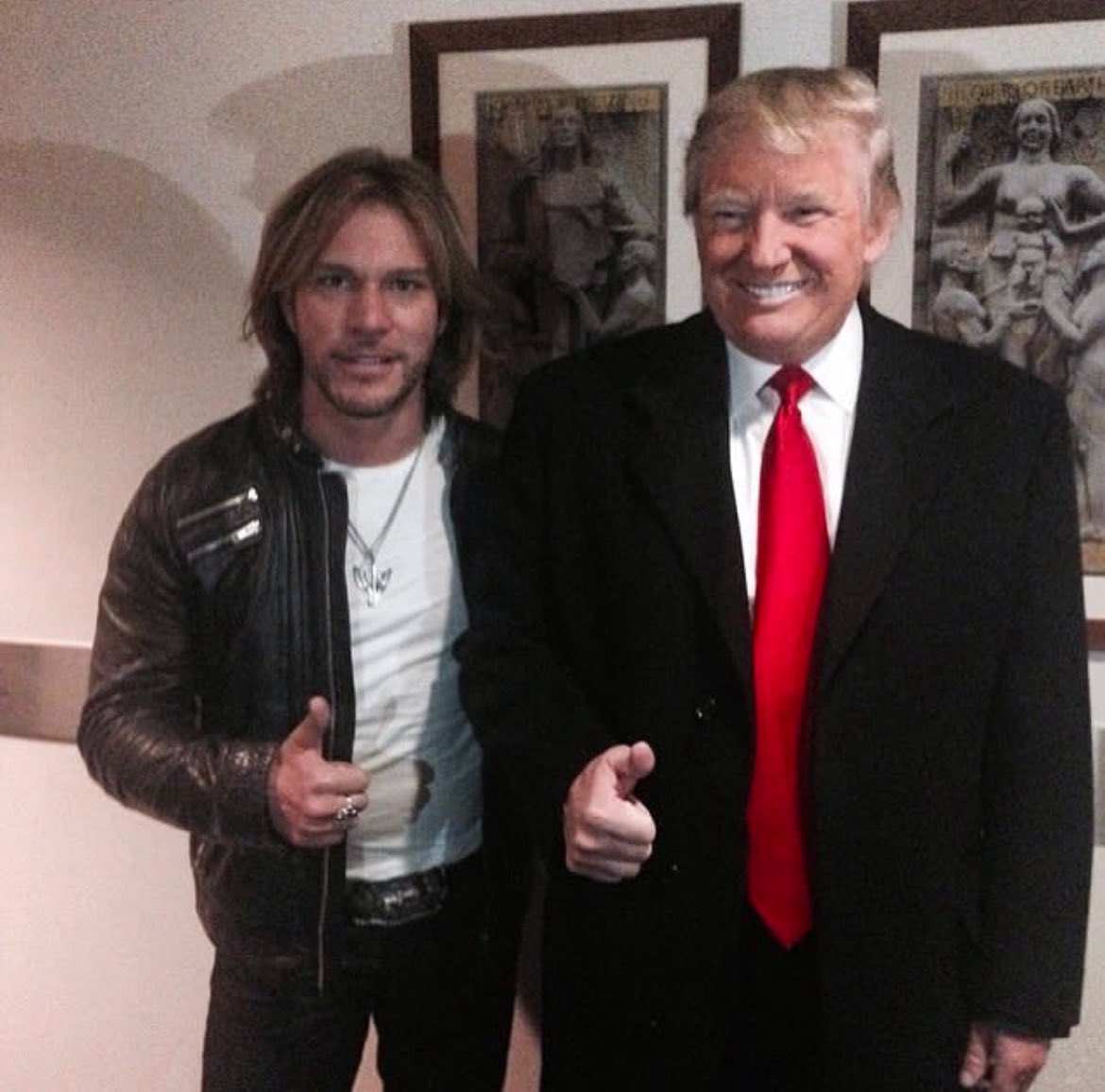 Happy Birthday <a href="/realDonaldTrump/">Donald J. Trump</a> ! Happy 250 yrs to <a href="/USArmy/">U.S. Army</a> !