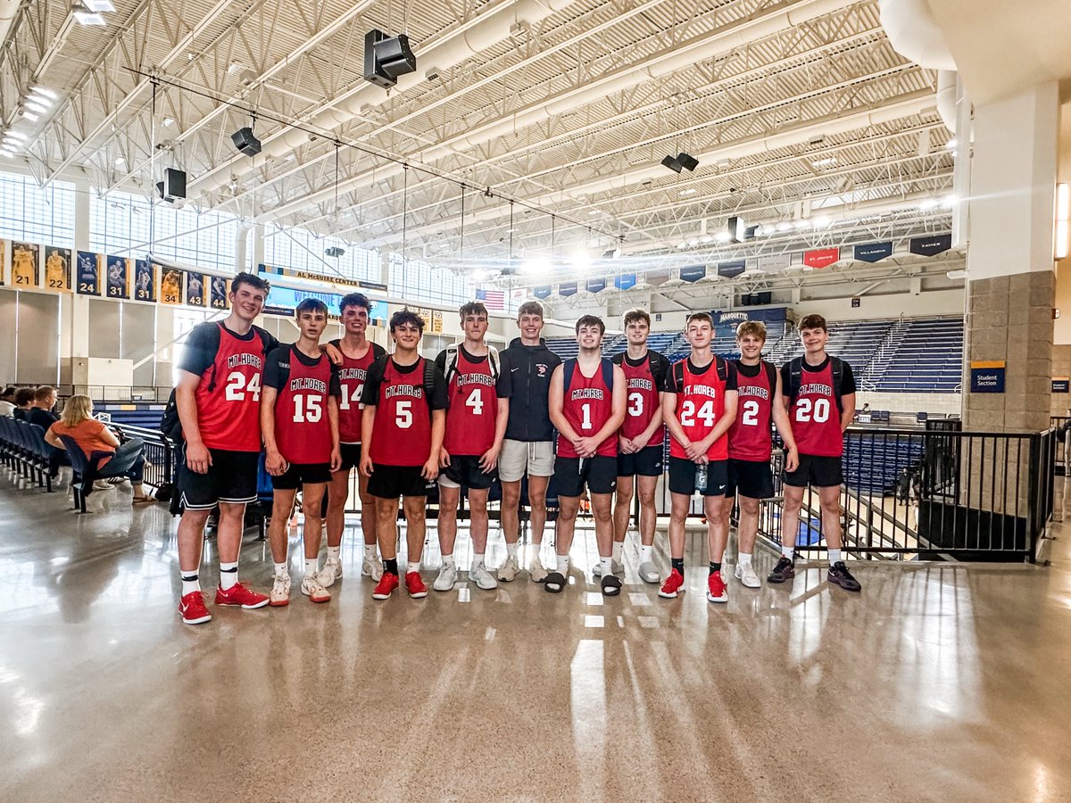 A good day of basketball for the Vikings at Marquette team camp!