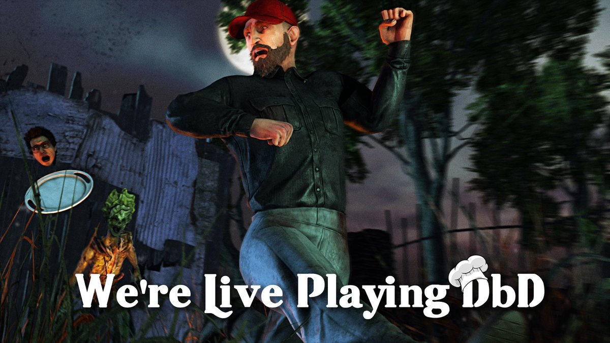 Dad By Daylight BURNED ARM EDITION. LIVE ON YT #DBD streamlabs.com/chefdave12118/…