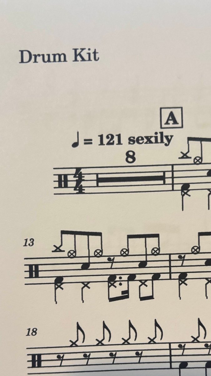 Our music director takes her job very seriously