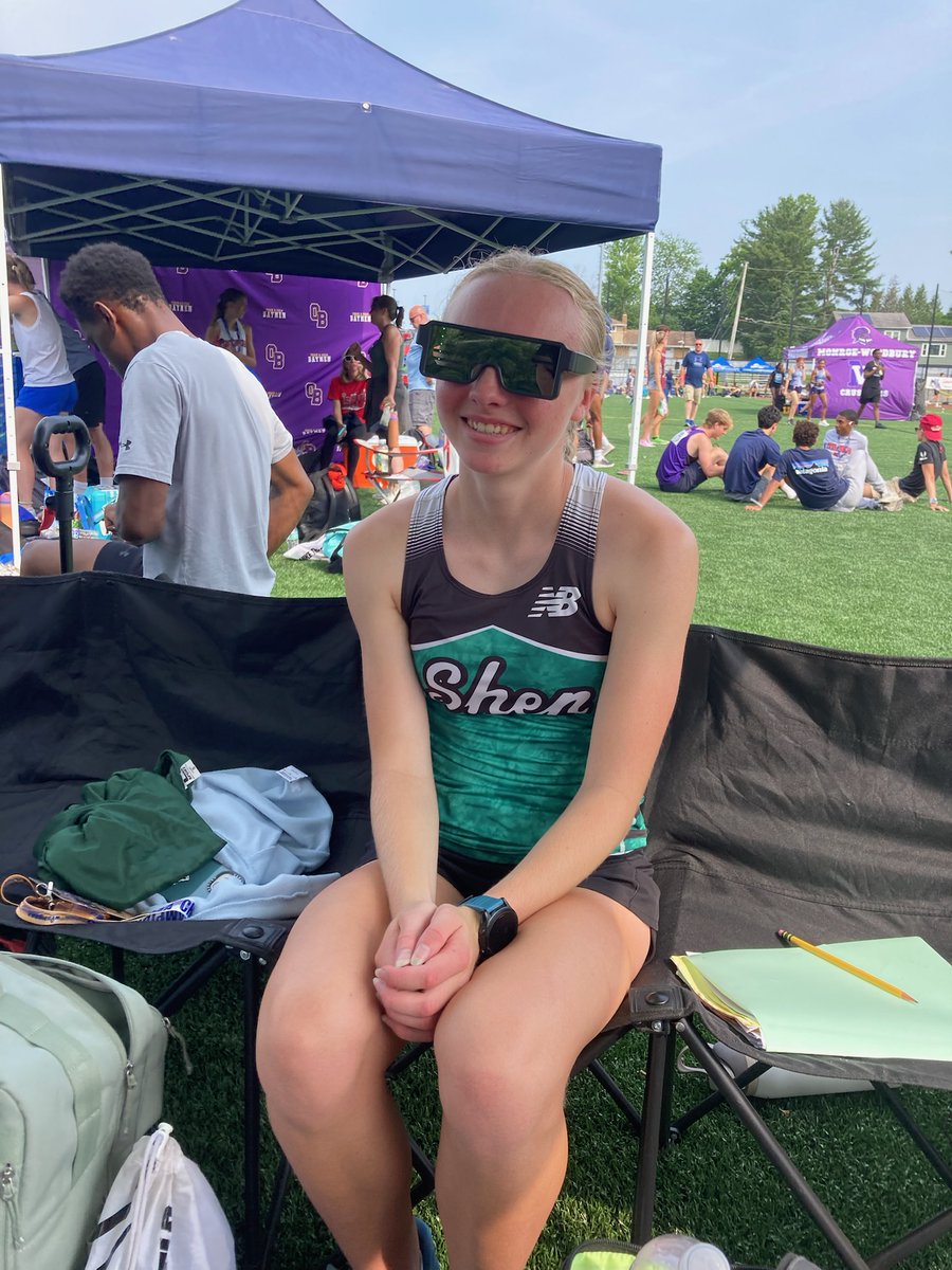More from States 🔥
*Courtney Krawiecki PR in the 800m, 15th in NY
*Riley Lynch PR  in 1500m, 6th in class A, 5th all time section 2, &amp;
2nd school history
*Girls 4x8 2nd place! 🥈
Congrats to these and all our State competitors!
<a href="/LegionRising/">Shen Legion</a>
<a href="/ShenTrackandXC/">Shen XC & TF</a>
<a href="/CoachCloutier/">CoachCloutier</a>