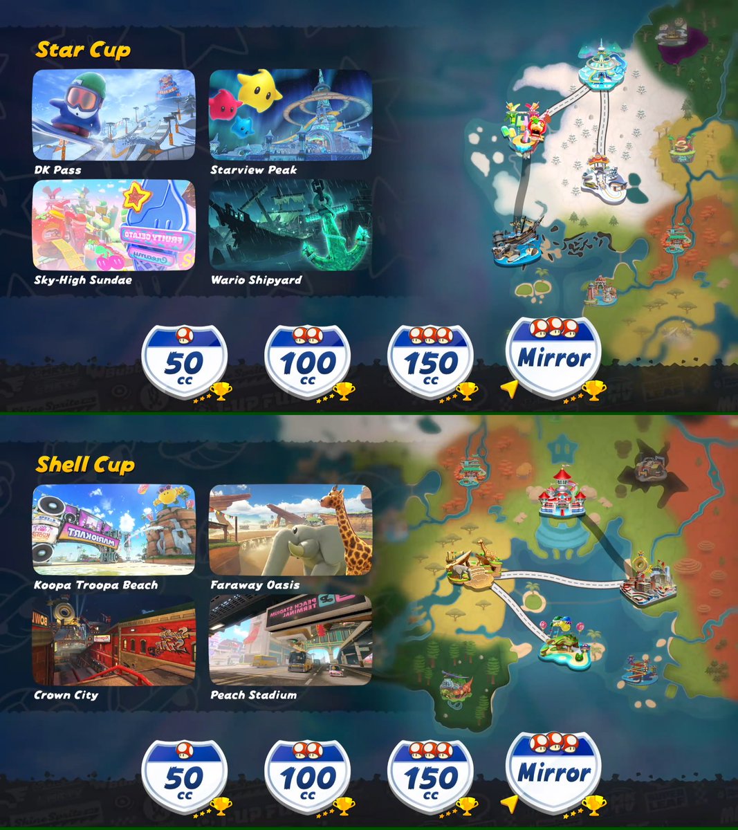 RoarEmma's tweet image. I got 3 stars on everything for the Grand Prix! π
#MarioKartWorld #NintendoSwitch2
