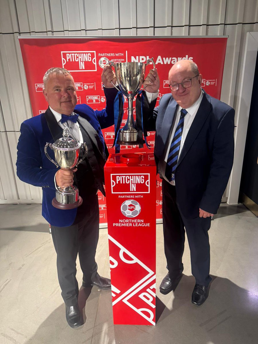 So privileged and proud to pick up the league winners trophy 🏆 tonight on behalf of the players, management team, board and our brilliant fan base, <a href="/CleeTownFC/">Cleethorpes Town FC</a>  
is all about our community and what an important part football plays in that …. #community