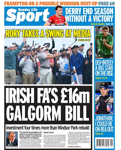 First look at <a href="/TheSundayLife/">Sunday Life</a> <a href="/SundayLifeSport/">Sunday Life Sport</a> Back Page