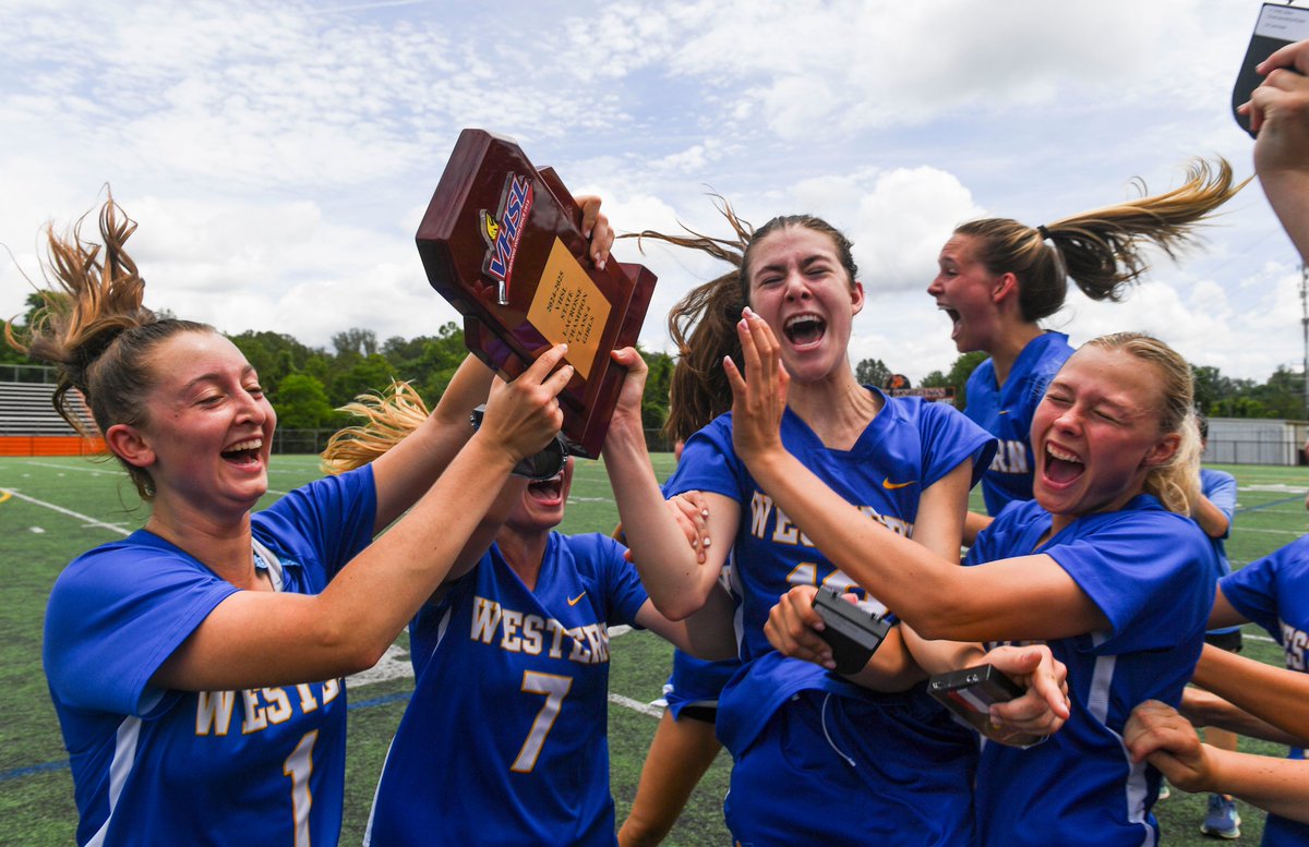 C'ville Varsity (@cvillevarsity) on Twitter photo "When we got going, we really got going."
The <a href="/WAHSWarriors/">WAHSWarriors</a> girls lacrosse team uses a dominant second quarter to pull away from Rockbridge County and win its third straight VHSL Class 4 state championship. tinyurl.com/47u2a827 "When we got going, we really got going."
The <a href="/WAHSWarriors/">WAHSWarriors</a> girls lacrosse team uses a dominant second quarter to pull away from Rockbridge County and win its third straight VHSL Class 4 state championship. tinyurl.com/47u2a827