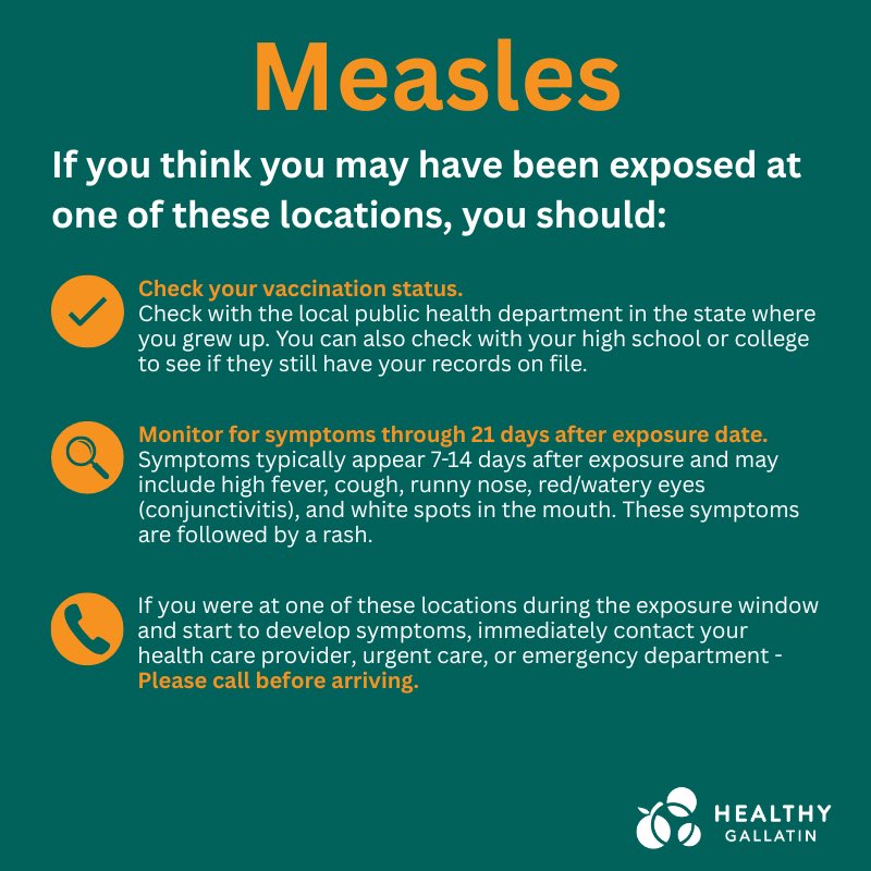 Gallatin City-County Health Department tweet media