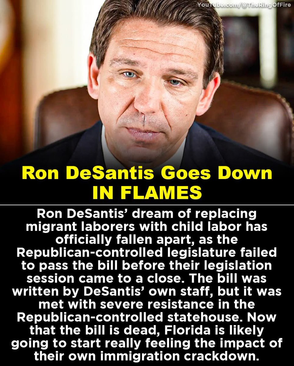LuvMacyIsabella's tweet image. Ron DeSantis Goes Down IN FLAMES