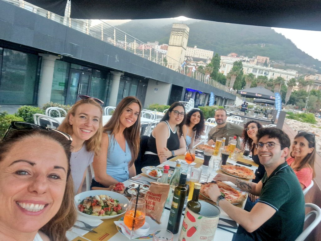 Collaboration fuels success, and good food fuels collaboration!
Wonderful Dinner of 
#Translational &amp; #Nanomedicine Team #DIPMED <a href="/UniSalerno/">Università Salerno</a> 
Thank you Gina &amp; Anastasia from <a href="/Incrediwear/">Incrediwear</a> to join us