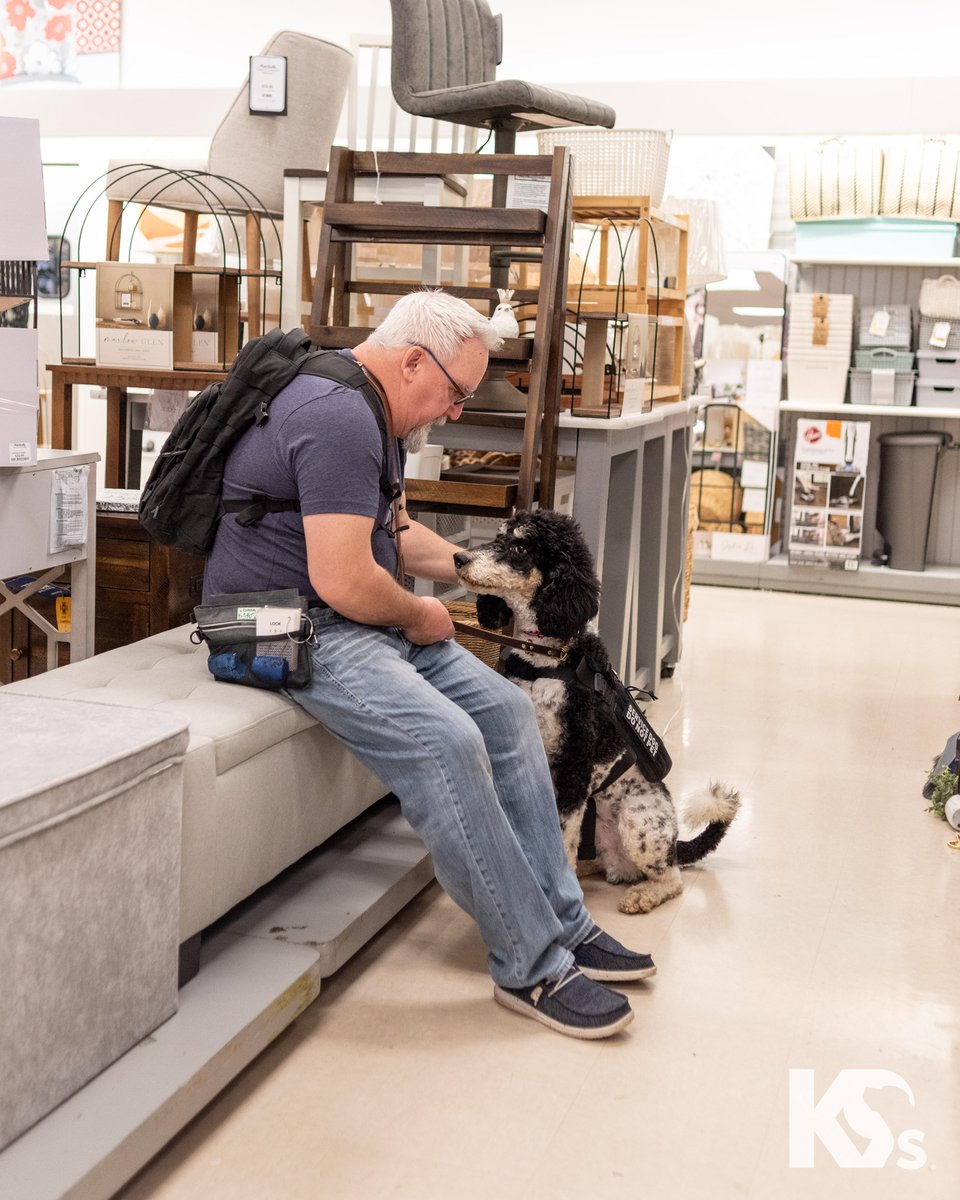 For 25 years, David couldn’t sit with his back to the door. After one week at K9s For Warriors, he could.

His view of the world had become skewed — he felt like he couldn’t trust anyone. That changed when he met his best friend &amp; Service Dog, Nico.

Having Nico to watch his back