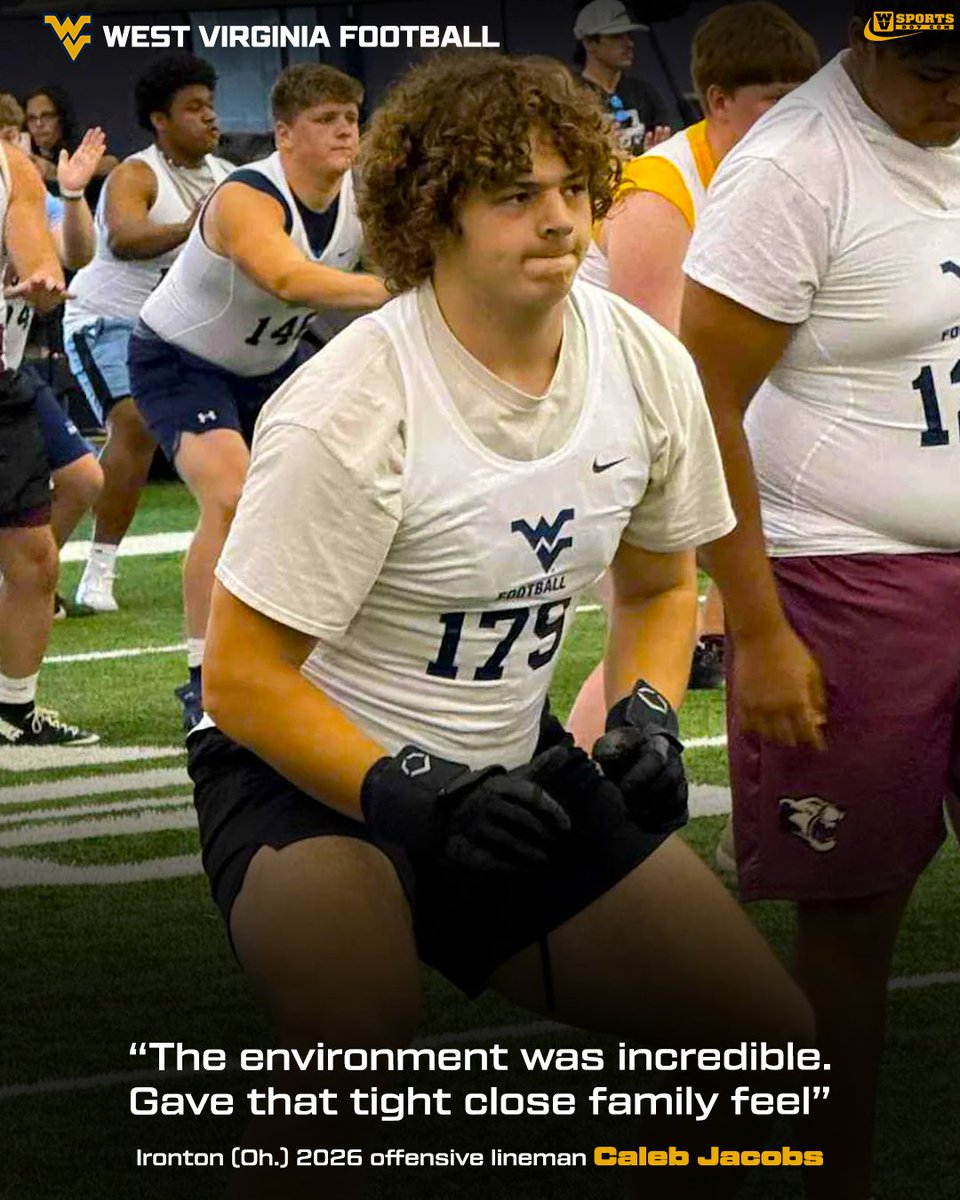 WVSports.com (@wvsportsdotcom) on Twitter photo 2026 OL Caleb Jacobs impressed coaches during #WVU’s big man camp and loved the family feel in Morgantown. He hopes to return. #HailWV <a href="/CalebJacobs78/">Caleb Jacobs</a>
Interview 👉 gowvu.us/aqr 2026 OL Caleb Jacobs impressed coaches during #WVU’s big man camp and loved the family feel in Morgantown. He hopes to return. #HailWV <a href="/CalebJacobs78/">Caleb Jacobs</a>
Interview 👉 gowvu.us/aqr