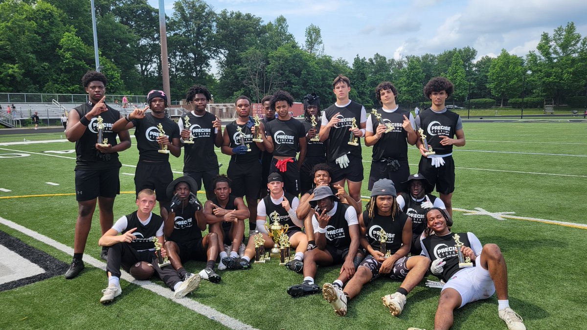Precise Systems (Patuxent) 2025 PGFCA 7on7 Champions "Back2Back" - it was a 2 Trophy Day! #WETSU #19Banners #ReppinLusby