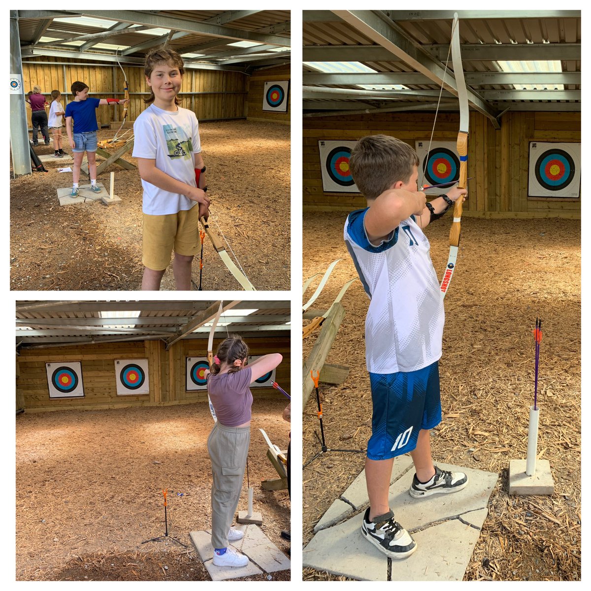 malmespri's tweet photo. Team Dale had a great afternoon channeling their inner Robin Hood during archery and tackling ladders and tyres on the high ropes course #Bullseye #spiderman https://t.co/pUTdYLNpmW