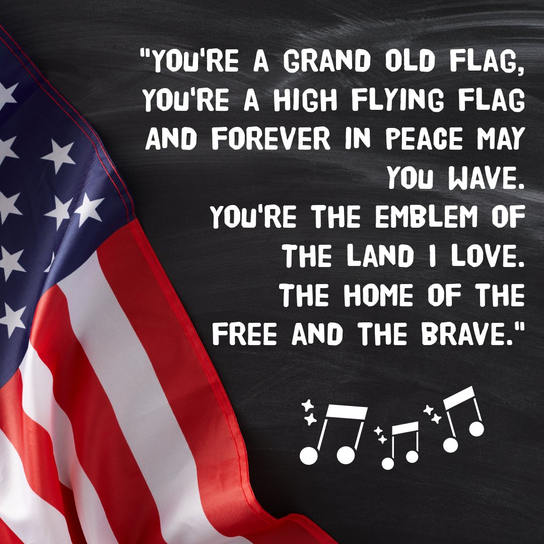 "...forever in peace may you wave..." 

#flagday