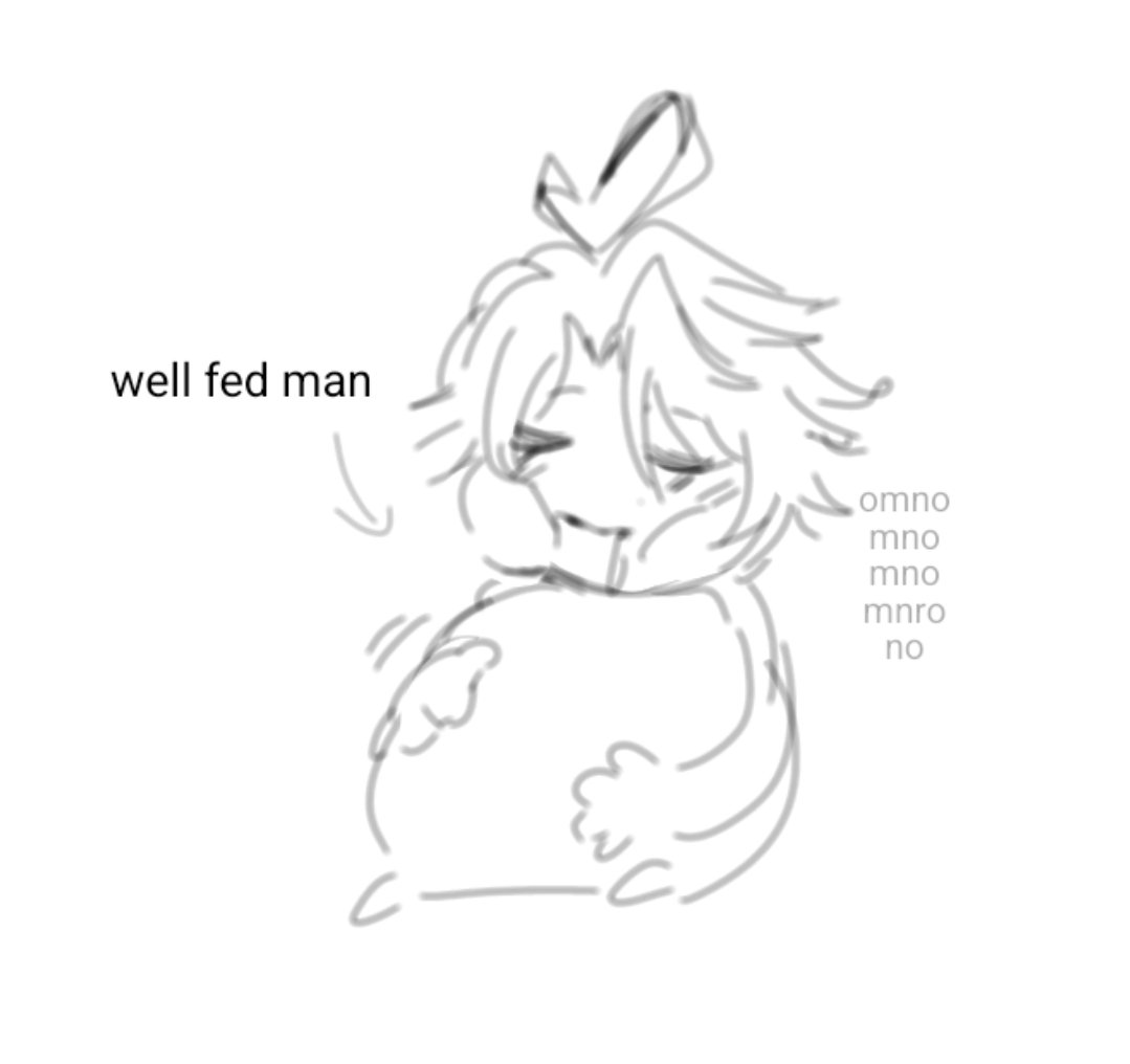 do yall think phainon looks like this after mydei's cooking like rub his belllayyyy like mhhhh fat buns #phaidei ☀️🍷