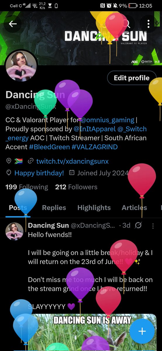 Another year around the SUN ☀️
#slay