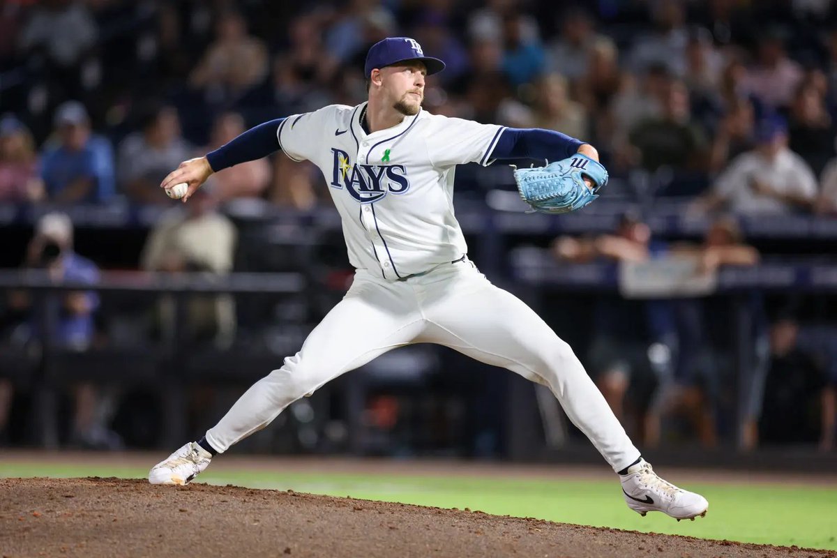 Eric Orze pictured himself, Mark Vientos, Brett Baty, Francisco Alvarez and Ronny Mauricio playing together in the big leagues.

But now, he's thriving with the Rays: 

"It’s the coolest thing. You have a friend group that is all living out their dreams." 

"For the #Mets to give