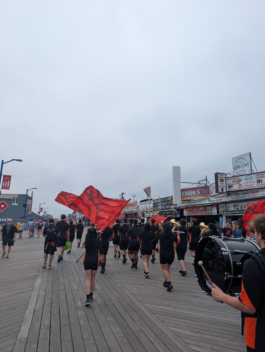 BarnegatMarchingBand (@marchingbengals) on Twitter photo Congratulations to the BHS <a href="/MarchingBengals/">BarnegatMarchingBand</a> on a phenomenal job performing in this New Jersey American Legion Parade in Wildwood today! Thank you to Chief Falcone and members of the BHS NJROTC for marching along with us in the parade this year! 🎶🎺🎷🥁🏴🇺🇸🧡🖤🧡 Congratulations to the BHS <a href="/MarchingBengals/">BarnegatMarchingBand</a> on a phenomenal job performing in this New Jersey American Legion Parade in Wildwood today! Thank you to Chief Falcone and members of the BHS NJROTC for marching along with us in the parade this year! 🎶🎺🎷🥁🏴🇺🇸🧡🖤🧡