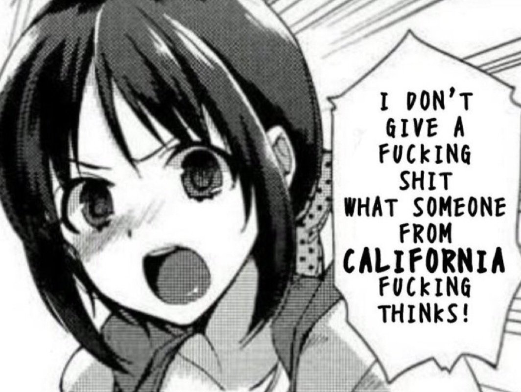 California isn't Mexico....