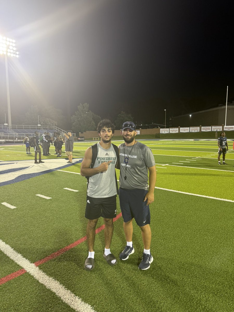 Chris Najm (@najmchris) on Twitter photo Had an absolute blast at <a href="/CatawbaFootball/">Catawba Football</a> yesterday! Great time showing off my skills and competing! Huge thanks to <a href="/Coach_BCollins/">Brian Collins</a> for the invite and <a href="/CoachBThomson/">Braden Thomson</a> for coaching me up! Can’t wait to see what the future holds! <a href="/PC_PatriotsFB/">Pinecrest Football</a> Had an absolute blast at <a href="/CatawbaFootball/">Catawba Football</a> yesterday! Great time showing off my skills and competing! Huge thanks to <a href="/Coach_BCollins/">Brian Collins</a> for the invite and <a href="/CoachBThomson/">Braden Thomson</a> for coaching me up! Can’t wait to see what the future holds! <a href="/PC_PatriotsFB/">Pinecrest Football</a>