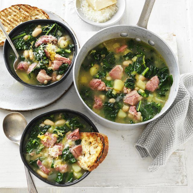 Winter is here, which means it’s well and truly soup season! 🍲❄️ Slow cooking a ham hock is one of the best ways to get bang for your buck this season. Check out this ham, cabbage and cannellini soup recipe from our friends at Australian Pork buff.ly/vtjG7j7