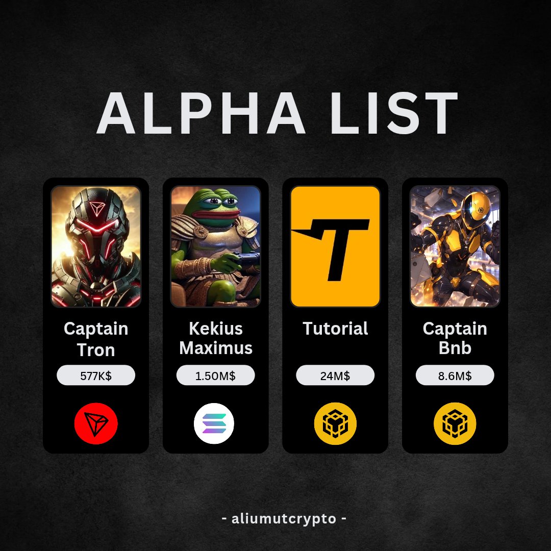 For now, I've decided to keep 4 more projects on my alpha list, let's see what they can do.. 

#Altcoins