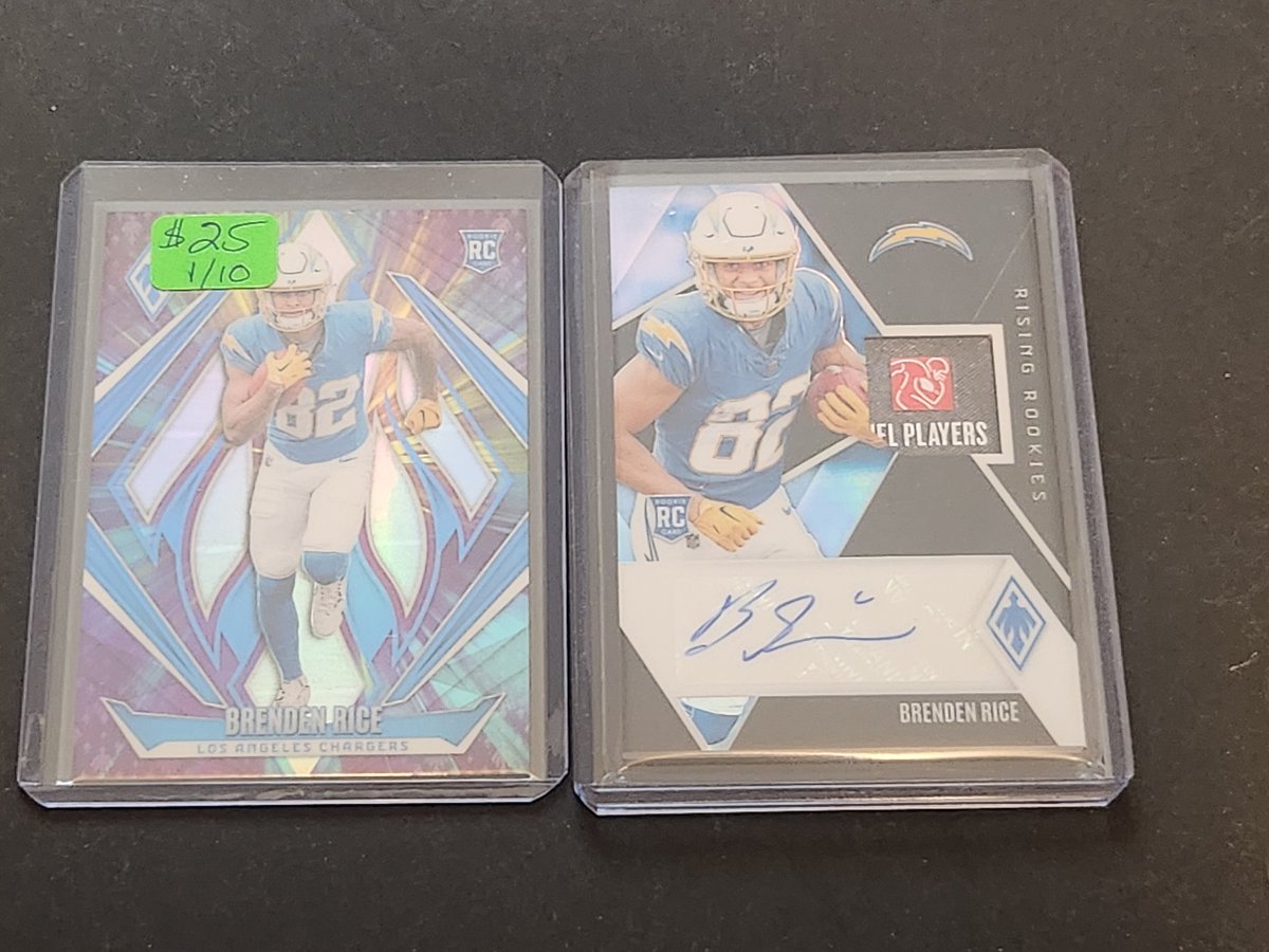 KCD_Cards's tweet image. Calling all Brenden Rice fans.
The players association patch is 1/3 out of FOTL. Asking $150 and taking offers.