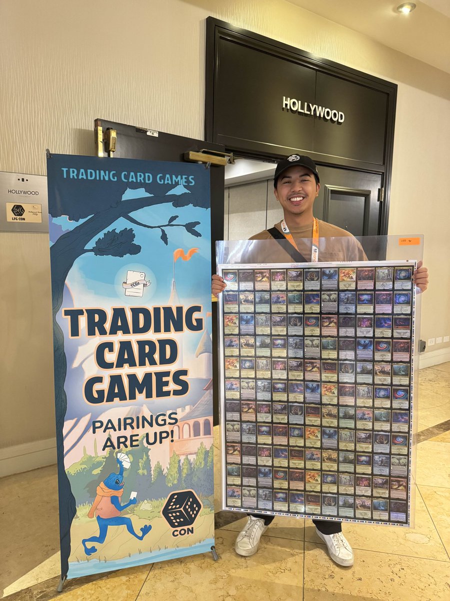 Patrick | LorcanaDuo (@lorcanaduo) on Twitter photo I won the LFG Con Lorcana Constructed event and used my prize tickets to claim this uncut sheet of Magic 🥳
ty <a href="/fadgames/">Fire & Dice Games</a> for hosting and <a href="/iee_phil/">IE Enchanted Phil - Games Referee ➡️ GenCon</a> for judging! I won the LFG Con Lorcana Constructed event and used my prize tickets to claim this uncut sheet of Magic 🥳
ty <a href="/fadgames/">Fire & Dice Games</a> for hosting and <a href="/iee_phil/">IE Enchanted Phil - Games Referee ➡️ GenCon</a> for judging!