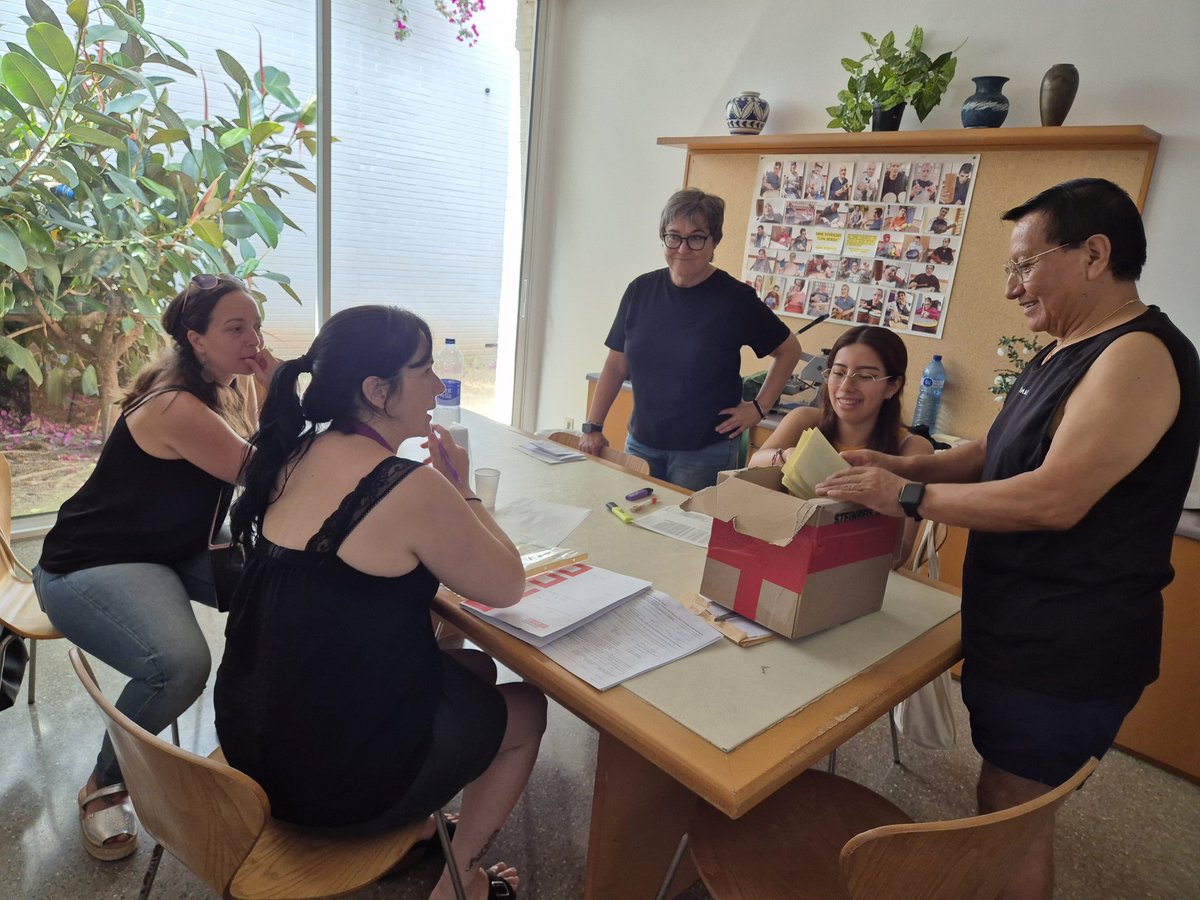 Celebrem els resultats de les eleccions sindicals a Residència i centre de dia per persones amb discapacitat intel·lectual profunda Can Serra!!🥳Candidatura CCOO més votada a l'històric de Can Serra💪Rècord de participació de persones treballadores votants💪 🔊5 delegadesCCOO💜