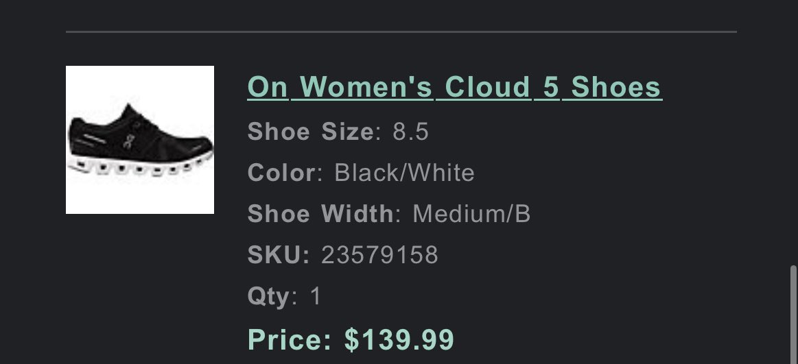 thomas688992's tweet photo. If you are thinking of buying a pair of (on cloud ) shoes dont my wife got a pair for Christmas and already falling apart they said they had a year warranty on them but when you try to make a claim they give you the run around than say can’t help you https://t.co/apkG0O8mL6
