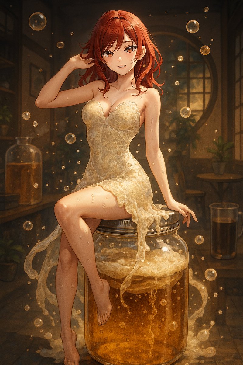 JetBlackMocha's tweet photo. 伝統茶×コーヒー発酵“コンブコーヒー”⁉   アジア発の発酵ドリンク革命

コンブチャ×コーヒー⁉
“コンブコーヒー”は、発酵菌で仕込むアジア発の新感覚ドリンク。
酸味とフルーティさがクセになるかも…⁉
飲むヨーグルトならぬ、飲む発酵コーヒー誕生！

#コンブコーヒー革命   #発酵ドリンク最前線 https://t.co/RsR6zov4I9