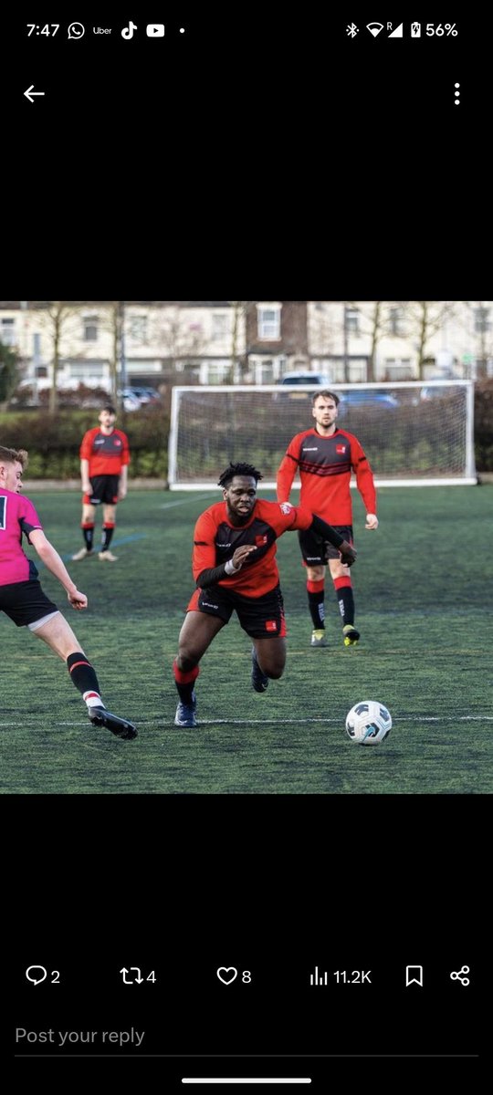 PLAYER AVAILABLE 👇🏻 

 Name : Banji <a href="/Conwayjr20/">BANJI.cjr</a>
 Age : 25 
Location : South London 
Position : RW, RF , ST 
Previous clubs: Athletic Newham (on trial), Shepards Bush sb ballerz, Staffordshire University 1st team  
Level looking for: Looking for Step 4- Step 5