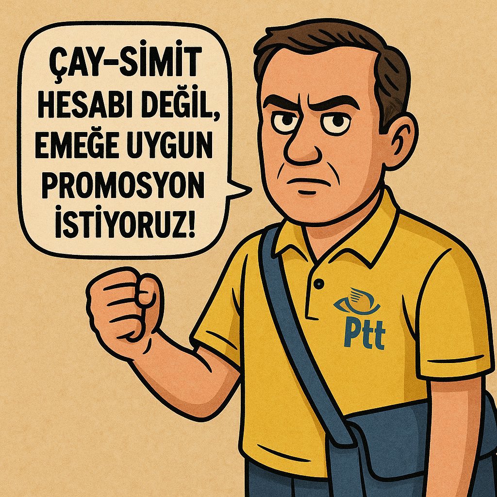 "Alım Gücümüz Eridi, Promosyon Yetersiz!"
Bugünün ekonomik koşullarında 65 bin TL’nin alım gücü, üç yıl boyunca yaşanacak kaybı karşılamaz. Promosyon bir ek gelir değil, maaş üzerinden doğan bir haktır. Hakkımıza göz dikmeyin, sesimizi duyun!
#pttpromosyon