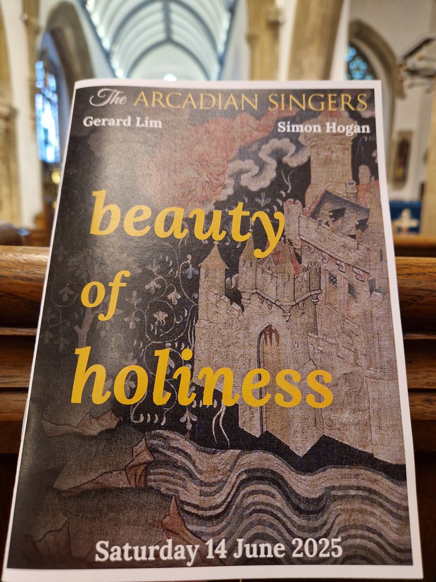 Simon Hogan (@simon_hogan) on Twitter photo Great to be playing for the <a href="/ArcadianSingers/">The Arcadian Singers</a> in their concert this evening - a programme of choral bangers by Finzi & Wesley through to lesser known gems by Tippett & Quilter. Great to be playing for the <a href="/ArcadianSingers/">The Arcadian Singers</a> in their concert this evening - a programme of choral bangers by Finzi & Wesley through to lesser known gems by Tippett & Quilter.