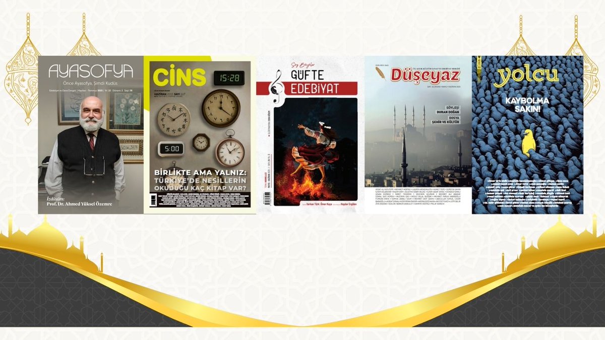 Haziran 2025 Dergilerine Genel Bir Bakış-2

mustafaucurum.com/haziran-2025-d…

<a href="/ayasofyadergisi/">Ayasofya Dergisi</a> <a href="/ybilalaydeniz/">Yusuf Bilâl Aydeniz</a> <a href="/CinsDergi/">Cins Dergi</a> <a href="/tarik_tufan/">Tarık Tufan</a> <a href="/kasgar11/">ömer erdem</a> <a href="/guvenadiguzel1/">güven adıgüzel</a> <a href="/mehmetmortas/">mortaş mehmet</a> <a href="/gufteedebiyat/">güfteedebiyat</a> <a href="/serkanturk61/">Serkan Türk</a> <a href="/Haydar_Ergulen/">Haydar Ergülen</a> <a href="/yolcudergisi/">Yolcu Dergisi</a> <a href="/SelcukKupcuk/">Selçuk Küpçük</a> <a href="/guraysungu/">güray süngü</a> <a href="/RecepTerler46/">Recep Terler</a> <a href="/harunyakarer/">Harun Yakarer</a>