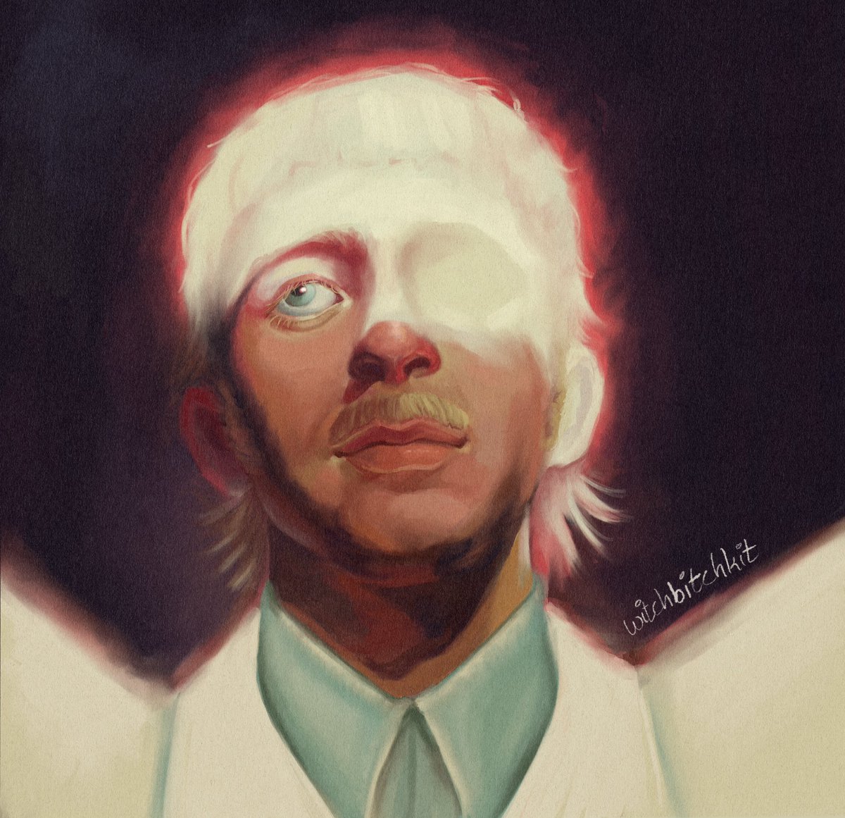 witchbitchkit's tweet image. Joost Klein painting send tweet