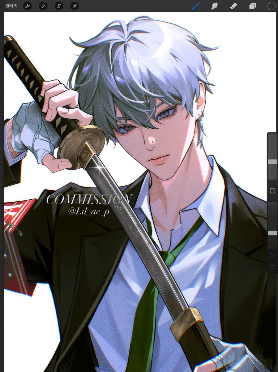 &lt;밀랍인형폭렬학원가&gt; 유난오 류호피 커미션 작업