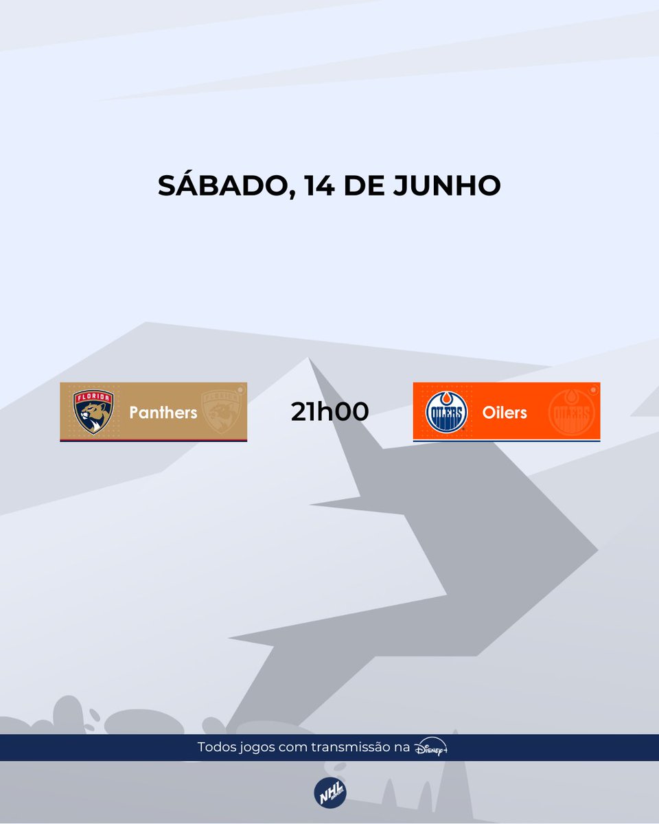 🚨 JOGO DO DIA 🚨

Dia de jogo 5 em Edmonton, e após 4 partidas as duas equipes seguem empatadas em 2x2, e ai quem vai abrir a vantagem e hoje e ficar a 1 jogo do título?

A decisão continua hoje com transmissão exclusiva em Português na ESPN!

#BrasilTemNHL