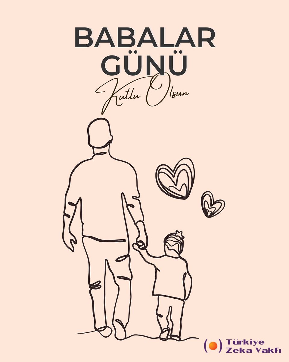 İlham veren duruşlarıyla hayatımıza yön veren tüm babaların Babalar Günü’nü sevgiyle kutlarız!❤️
#TürkiyeZekaVakfı #BabalarGünü