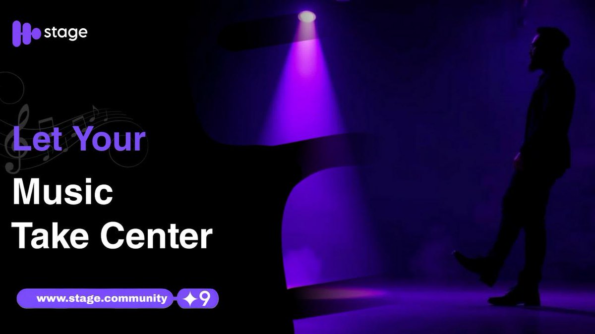 Your sound deserves the spotlight—and with Stage, that spotlight is always on. 🌟
Upload your latest track in seconds, rally your fans to cast votes, and watch your performance rise through the ranks.
Earn badges for every milestone, unlock VIP perks, and connect directly with a