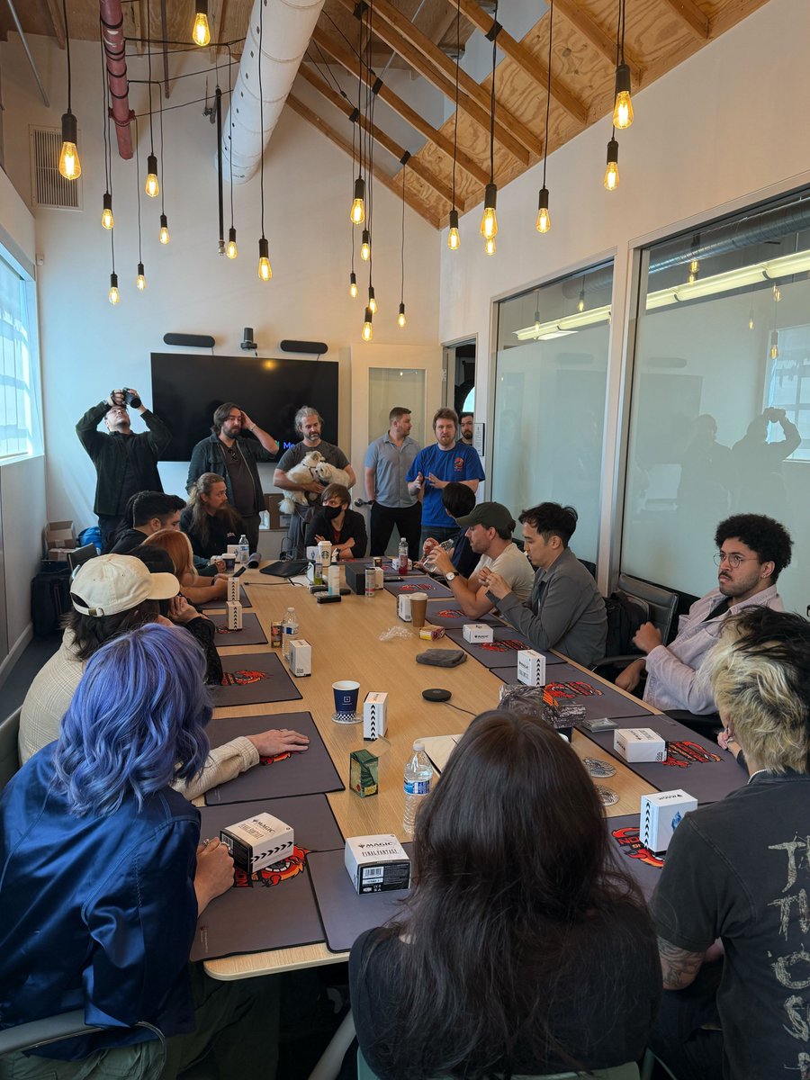 some serious Magic is taking place