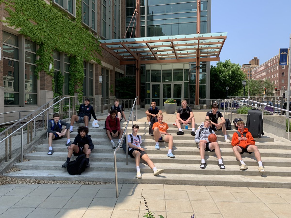 Team camp at Marquette University. Go Wildcats!