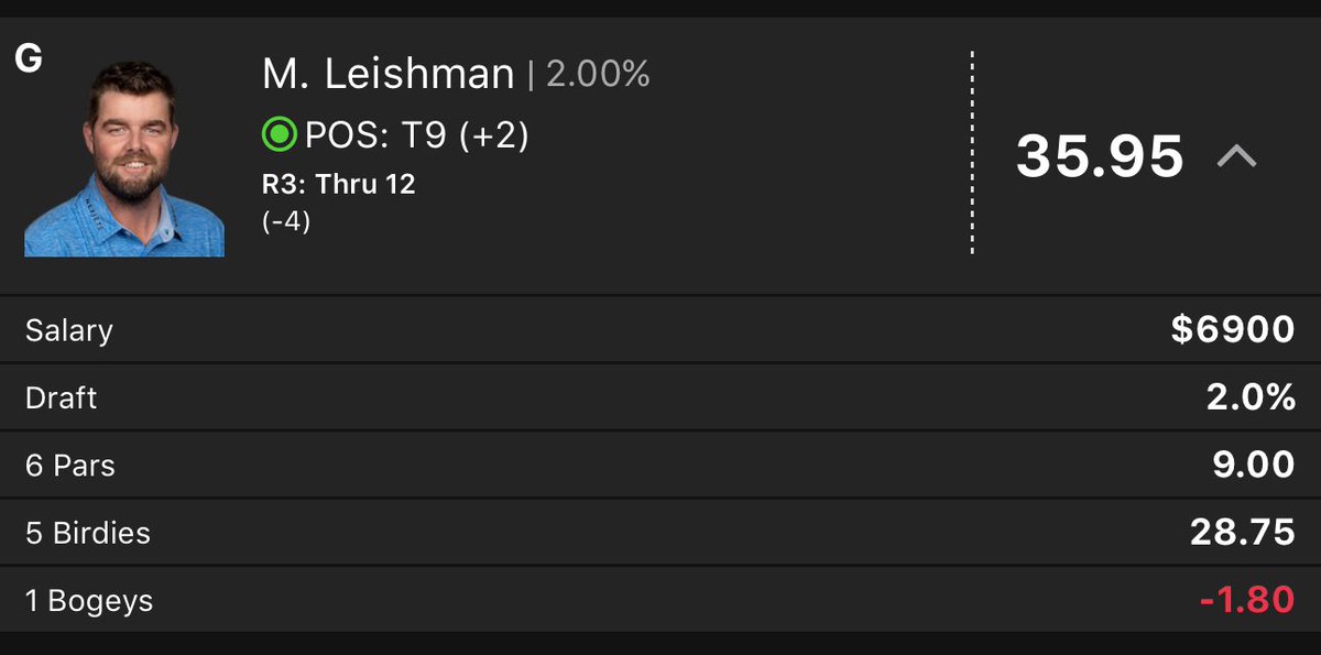 I’m enjoying this.