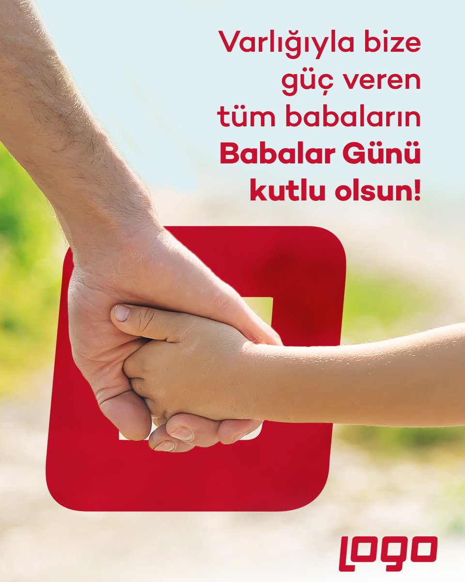 Varlığıyla güç veren, sonsuz sevgi ve güvenle bize yol gösteren tüm babaların Babalar Günü kutlu olsun.

#LogoYazılım