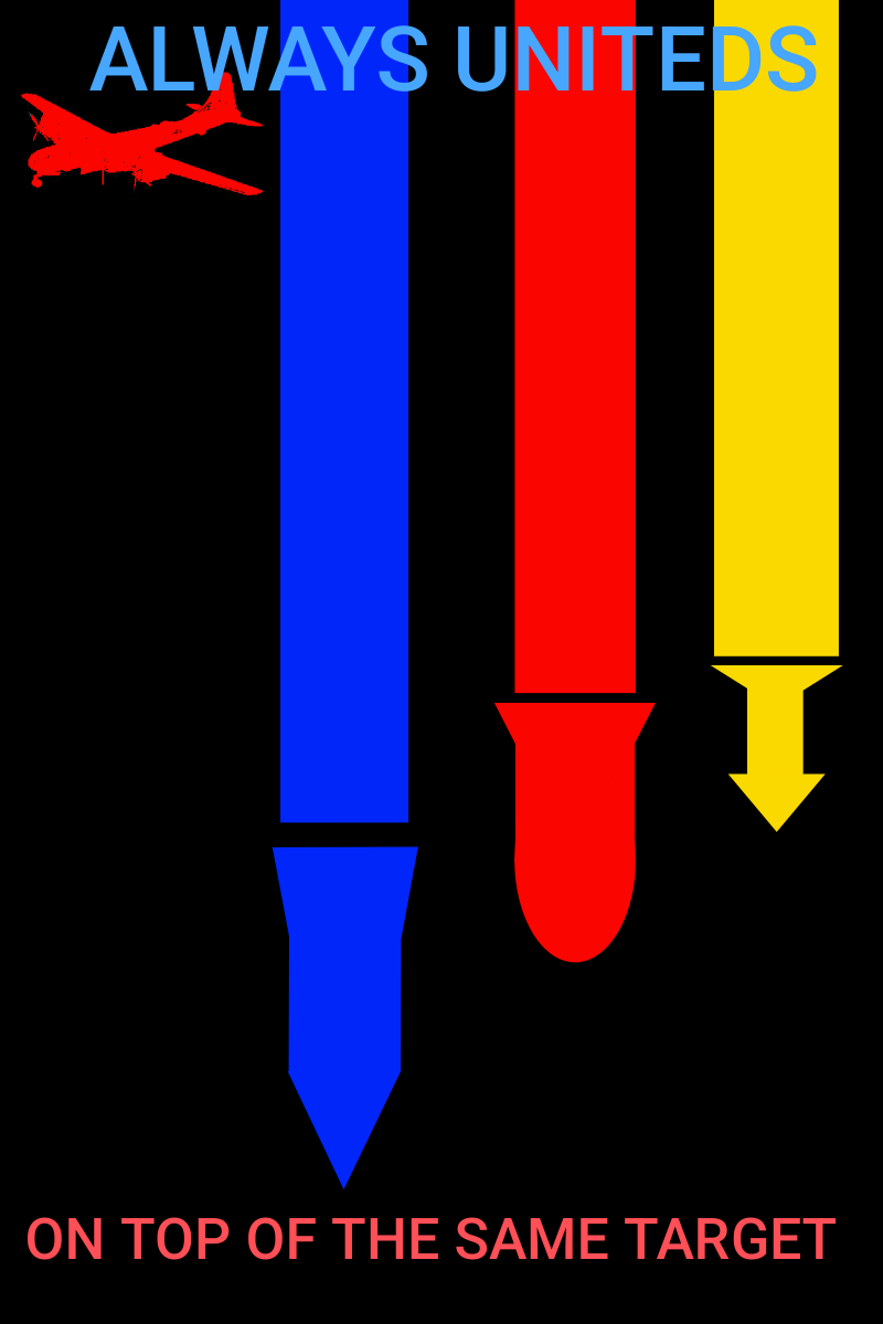 More propaganda 

Blue-AFC
Red-UU
Yellow-KGR
