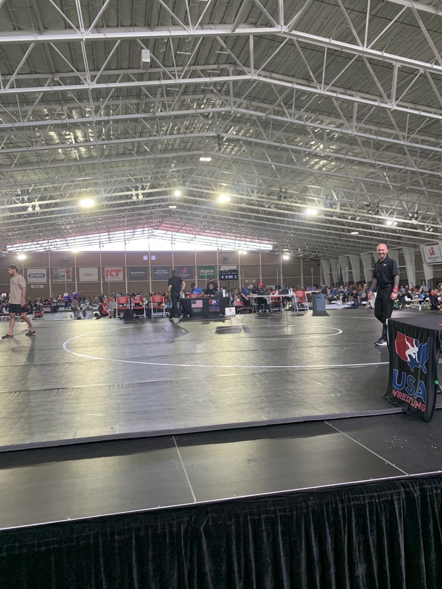 Team Ohio is wrestling for the 16u freestyle national championship! Good luck Gavin and Team Ohio!