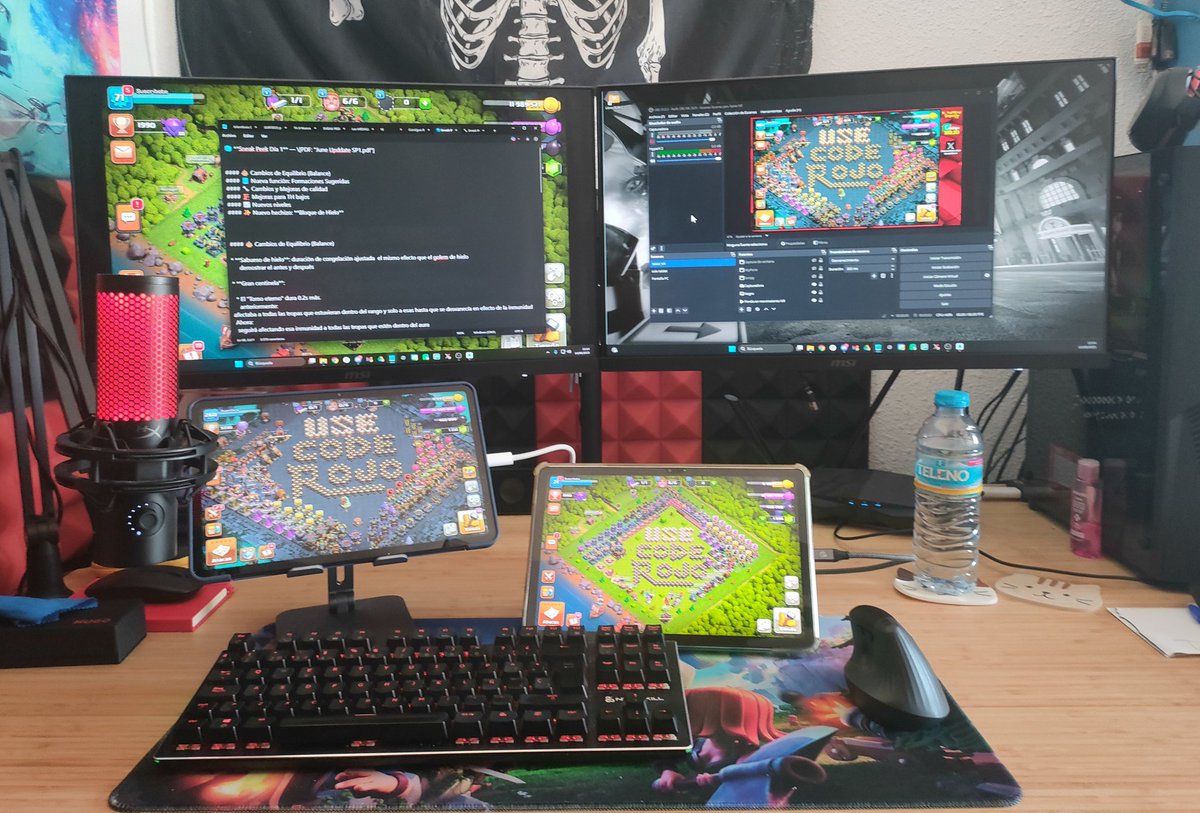 Os quería compartir una imagen del momento justo antes de empezar a grabar el SP1 ☺️