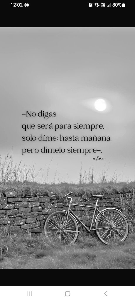 🤍🖤🤍

         Dímelo siempre..."

.