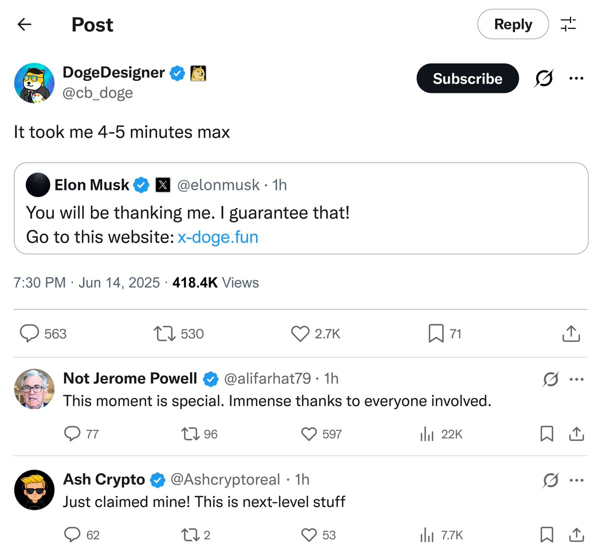METAJUNY71's tweet photo. @elonmusk @grok impressive https://t.co/IteRvp1ljU