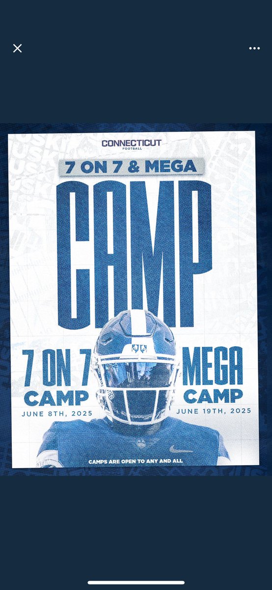 jspear_2's tweet image. Thank you @CoachPTracy for the camp invite to UConn! Can’t wait be down and compete!
@PingreeFootball
@Coach_PatDowney
@M2_QBacademy